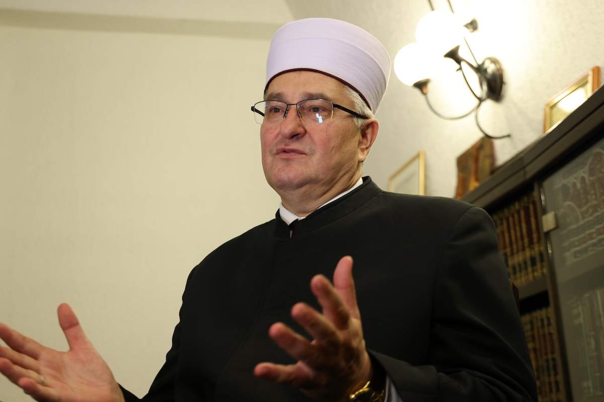 Muftija Hasanović.JPG - Muftija Hasanović: Rahmetli Ševko Omerbašić je čovjek institucija